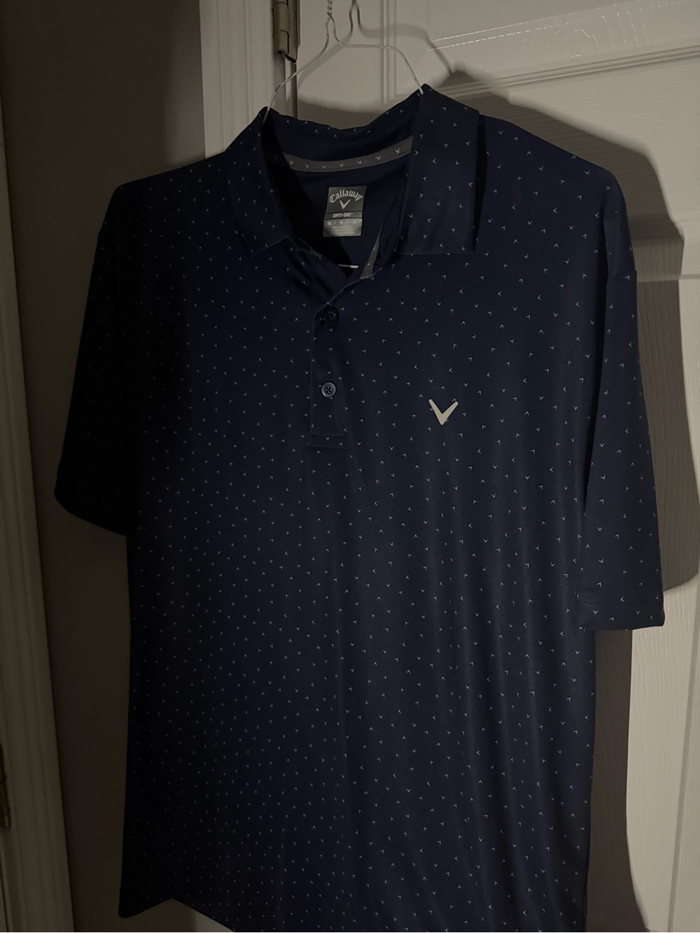 Callaway Navy Micro-Dot Performance Polo